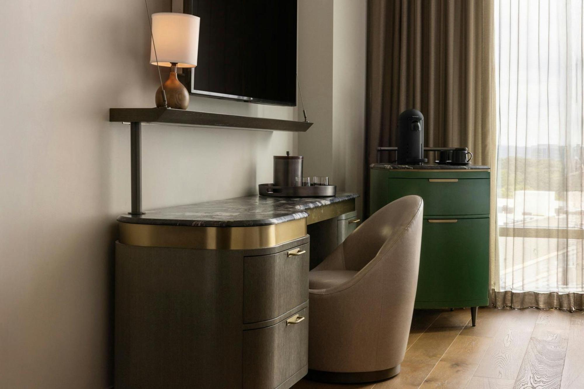 One-Bedroom Parlor Suite One King Bed City View